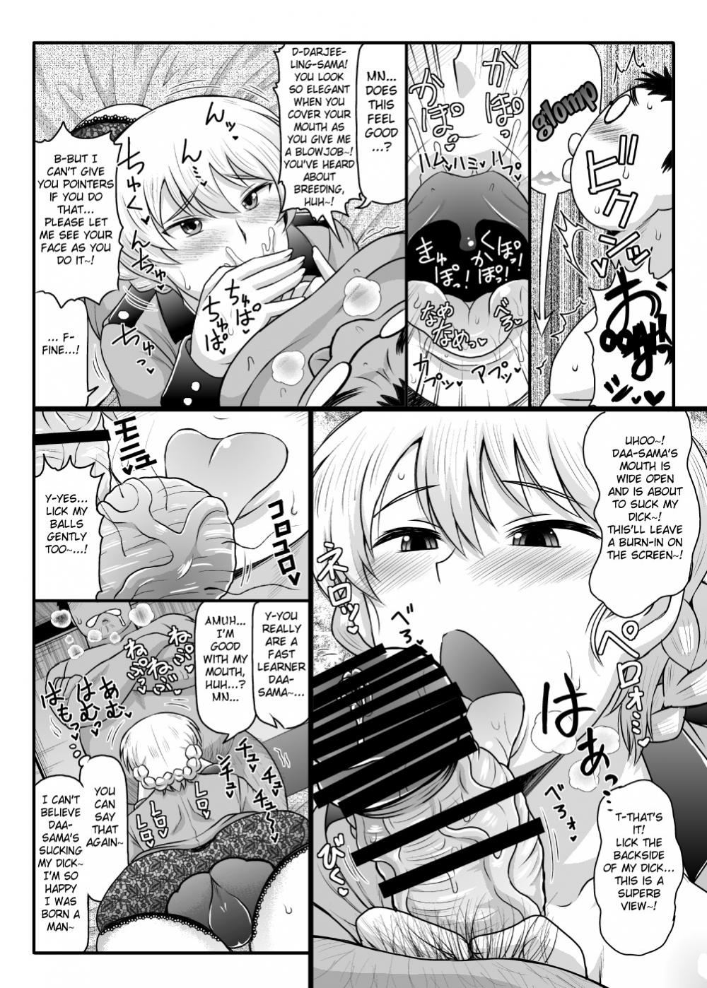 Hentai Manga Comic-Girls & Semen ~Darjeeling-sama Does Compensation Dating With An Old Man Who's Intentions Are Obvious-Read-7